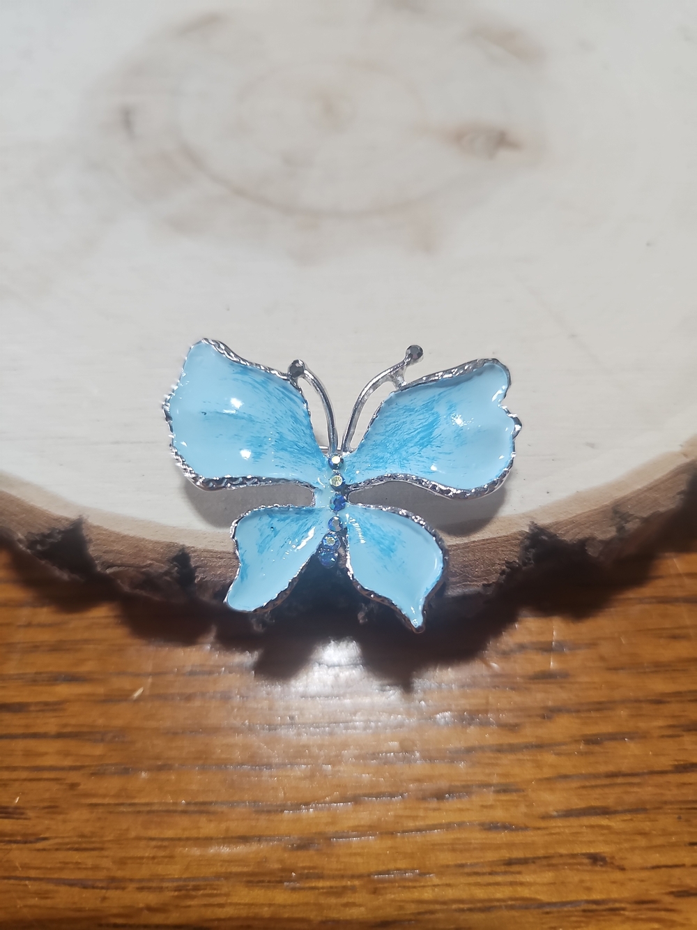 Blue Butterfly Pin Brooch - Women Jewelry